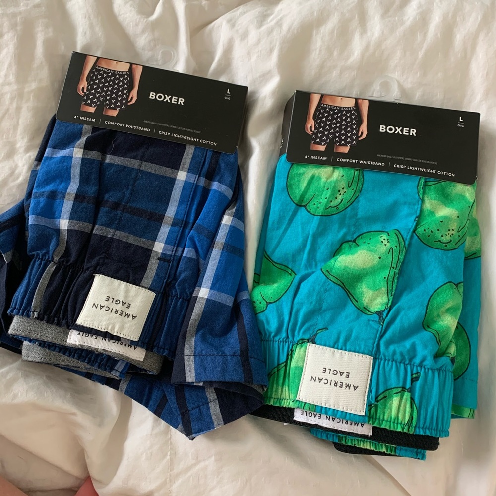 SOLD American eagle boxers pack of two